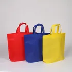 custom all kind of color handle non woven gift shopping bag,reusable foldable shopping bag with cloth shopping bag