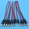 DC12V 5.5*2.1mm Male Plug Power Pigtail Cable jack For CCTV Security Cameras Connector