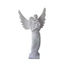 Garden decor angel holding baby statue