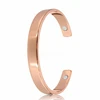 MECYLIFE 18k Rose Gold Magnets Inlaid Fashion Energy Bracelet