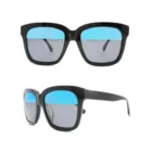 mirror lenses two color lenses eyewear frames fashion acetate polarized style glasses