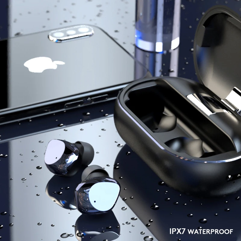 High Quality Touch Control Wireless 5.0 True Wireless Bluetooth Headset Mini TWS Waterproof Earbuds With Charging Case
High Quality Touch Control Wireless 5.0 True Wireless Bluetooth Headset Mini TWS Waterproof Earbuds With Charging Case