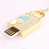 Gift Lock Shape Jewelry USB Flash Drive Usb Stick 2GB 4GB 8GB