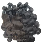 100 Human Virgin Hair Beauty No Tangle No Shedding Wholesale Brazilian Hair Samples Private Label Hair Extension Package