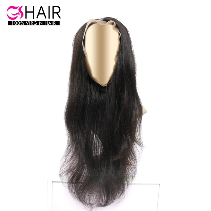 360 lace frontal closure of the straight virgin human hair with real human hair extensions from peruvian, Natural color
360 lace frontal closure of the straight virgin human hair with real human hair extensions from peruvian, Natural color