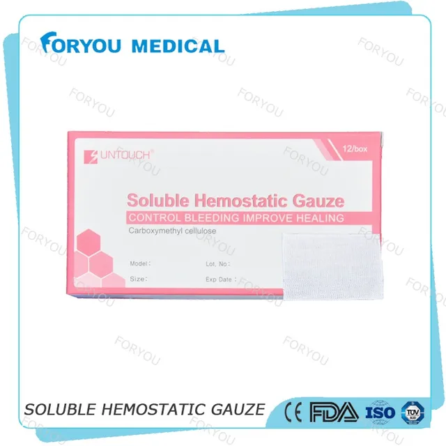 you medical sterile soluble gauze stops bleeding fast hemostats