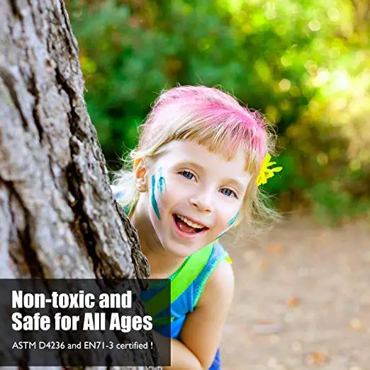 Ohuhu Non-Toxic Washable Hair Dye Colors12 Colors Temporary Hair Chalks Salon Hair Chalk Pens, N/a 
Ohuhu Non-Toxic Washable Hair Dye Colors12 Colors Temporary Hair Chalks Salon Hair Chalk Pens, N/a