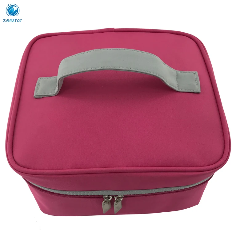 Portable Women Travel Makeup Cosmetics Bag Case Ladies Makeup Organizer Box