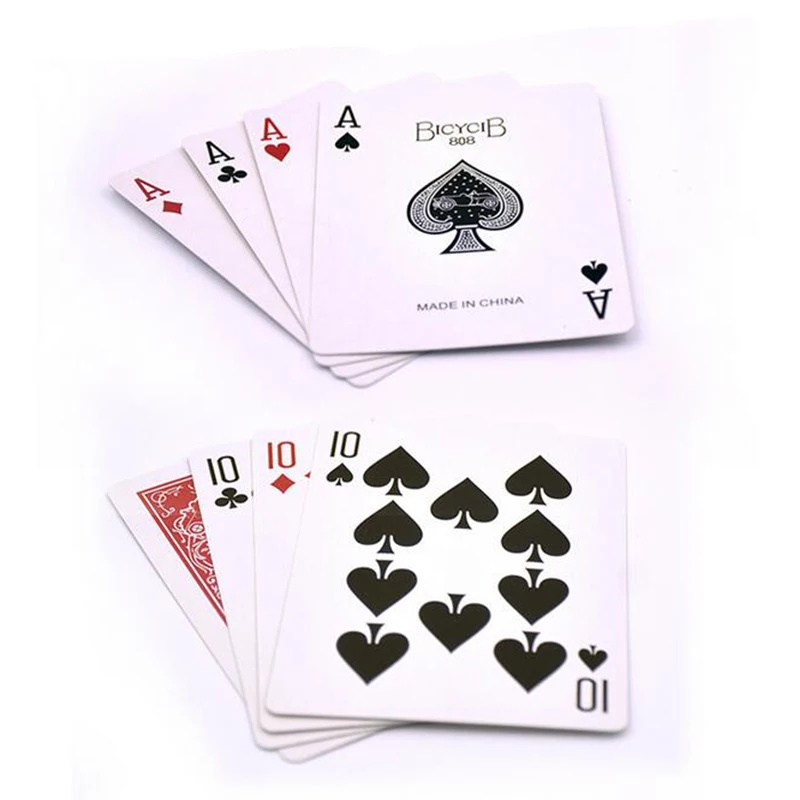 4 Karten Transformer Zaubertricks 10 zu A Karten Zauberrequisiten 10 magiXBURSYU 
