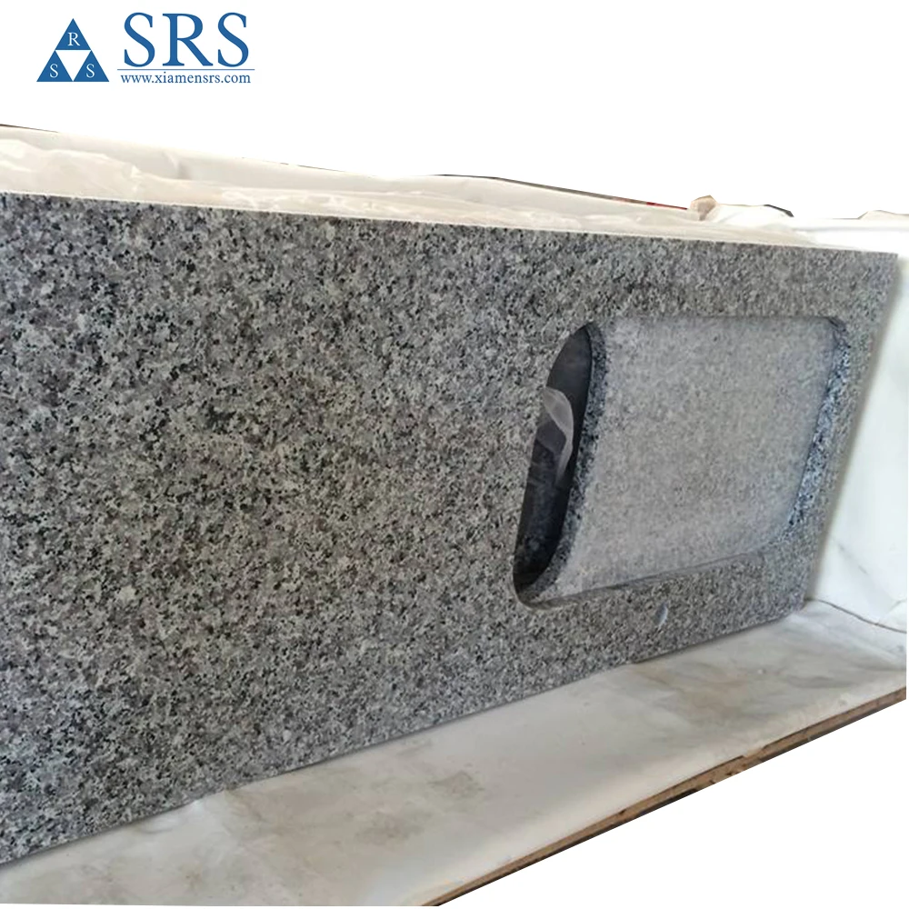 Kuğu Beyaz ucuz granit tezgah gri granit mutfak tezgahı