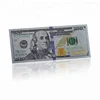 Metal Silver Gold Banknote 999999 Gold Plated American Banknote 100 Dollar Best Selling Products in Amazon