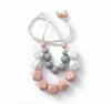food grade silicone beads teething necklace