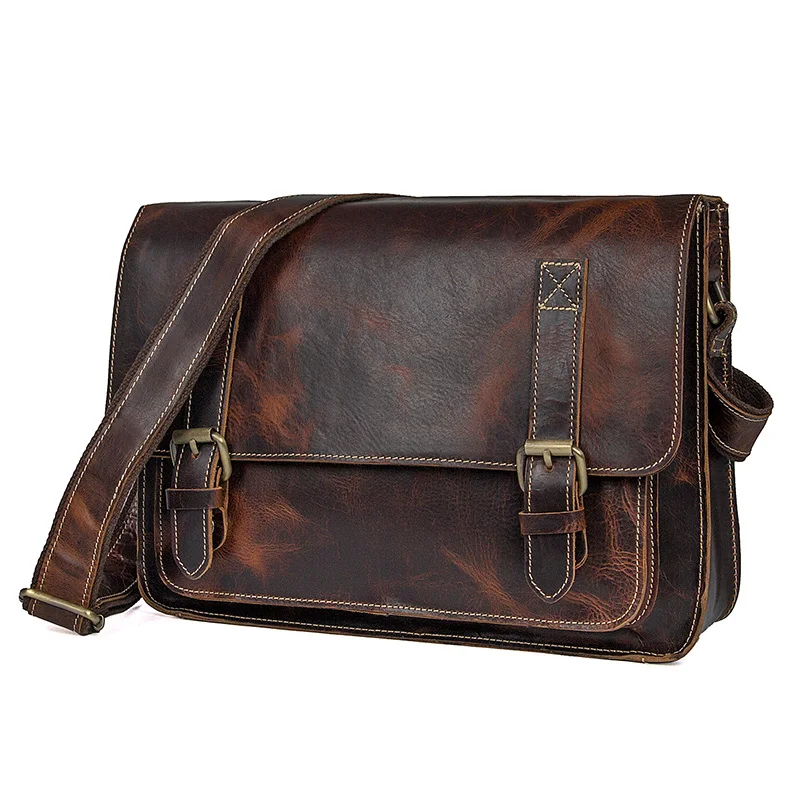 1037Q Vintage Brown Real Leather Messenger Bag Men Laptop Bag Shoulder Bag Wholesale
1037Q Vintage Brown Real Leather Messenger Bag Men Laptop Bag Shoulder Bag Wholesale