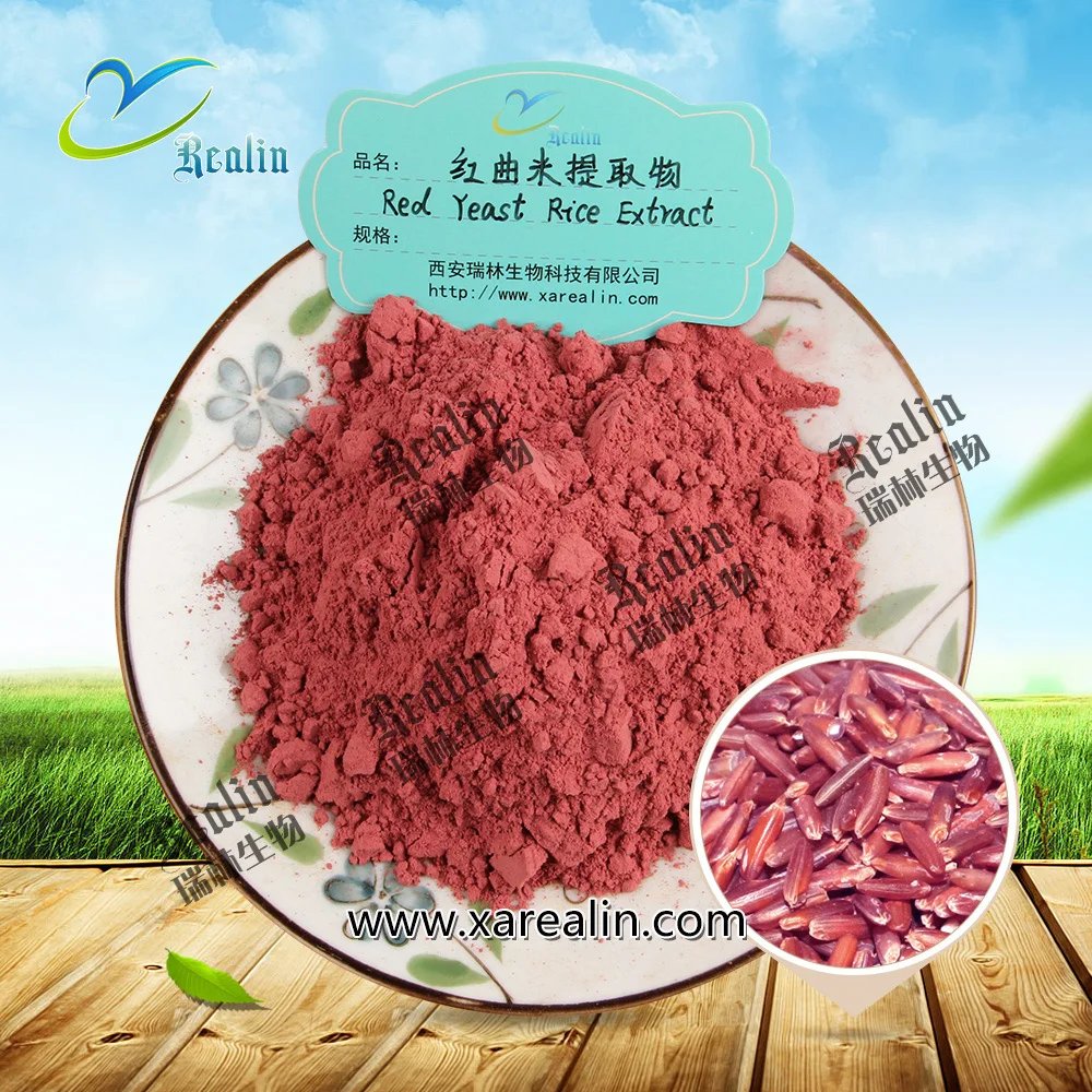 100% natürliche lovastatin reines Rot Hefe Reis extrakt pulver