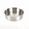 10cm 12cm outdoor Round Metal cigar Ashtray Stainless Steel Ashtray