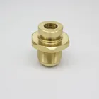 High Quality Custom Precision CNC Machining Service Threaded Brass Components