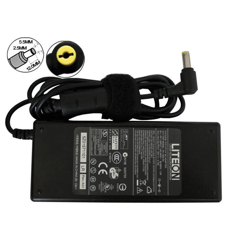 

HK-HHT Laptop Adapter for Asus 19V 4.74A 90W 5.5*2.5mm