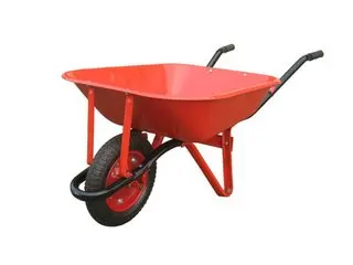 cheap metal tray wheelbarrow,outdoor trolley cart