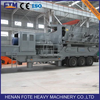 brand new Movable Stone Crushing Plant, conical crushing & screening plant,portable mobile cone crusher plant on sale