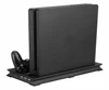PS4 Slim Accessories for Playstation 4 Slim Console Vertical Stand Cooling Fan Controllers Charging Dock USB Hub Joystick PS4