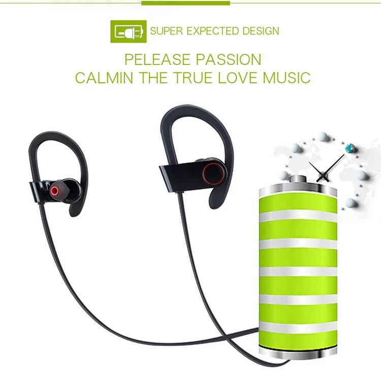 Amazon top seller 2018 U8 waterproof IP68 wireless bluetooth earphone , bluetooth noise cancelling headphones for sport - ANKUX.COM