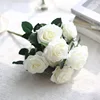 China factory wholesale natural rose long stem preserved rose flowers artificial rose home decoration
