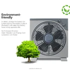 High quality off grid 12v dc ceiling rechargeable solar powered outdoor fans
