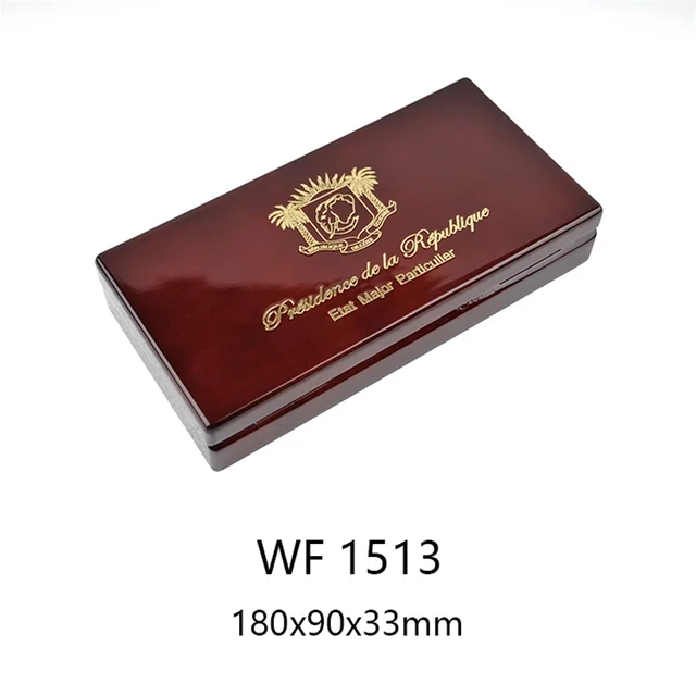2018luxury wooden red pen boxes gift boxes