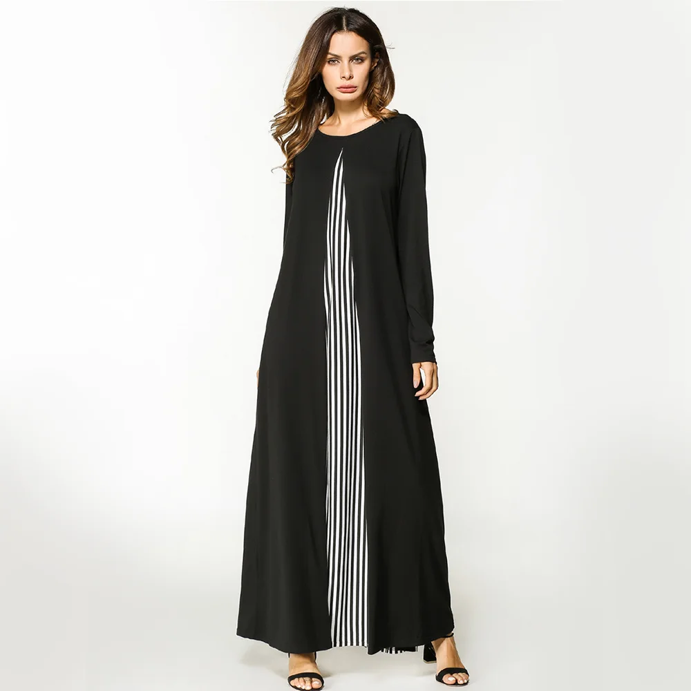 Zakiyyah 5251 modern design dubai kaftan comfortable women clothing ladies stripes women's clothing manufacturer, Black
Zakiyyah 5251 modern design dubai kaftan comfortable women clothing ladies stripes women's clothing manufacturer, Black