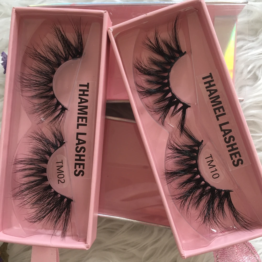 Custom Handmade 3d 5d 25mm Mink Eyelashes And Mink Lashes Private Label