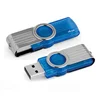 Metal swivel USB2.0 Flash drives, rotary USB 2.0 Memory stick, Pendrive with Custom Logo