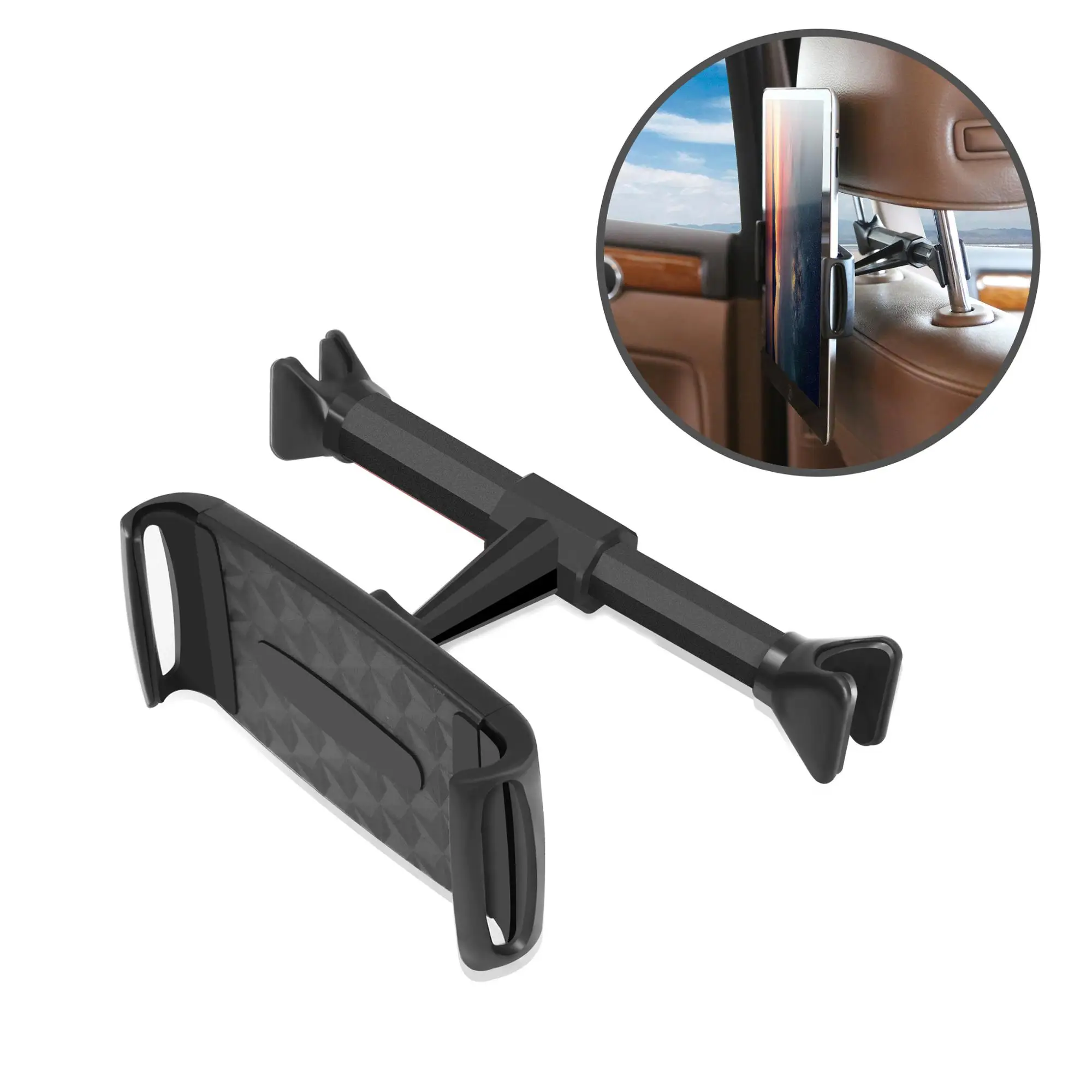 Cell Phone Headrest Holder Car Front Sit Pillow Backseat Bracket
