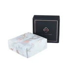 Professional printed logo folding corrugated packaging custom carton mail box gift