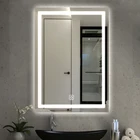 Popular Esejos Decorativo Bathroom Wall LED Mirror Touch Screen with Lights
