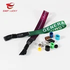 Latest new style popular ticket sublimation wristband for concert using