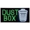 12*24'' Dust Box LED Open Sign Super Bright Advertising Display Board with Animation, On/Off/Flashing Modes, Boom Business