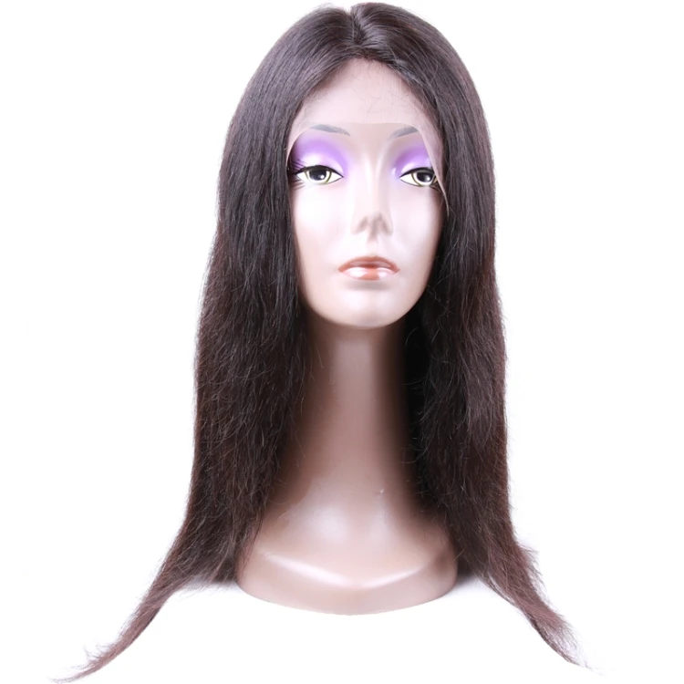 wholesale pre plucked 150 percent density straight brazilian remy human hair full frontal lace wig human hair with baby hair 
wholesale pre plucked 150 percent density straight brazilian remy human hair full frontal lace wig human hair with baby hair