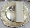 PZ21080 High Quality Stainless Steel Dinner Plate Dishes For restaurant wedding events