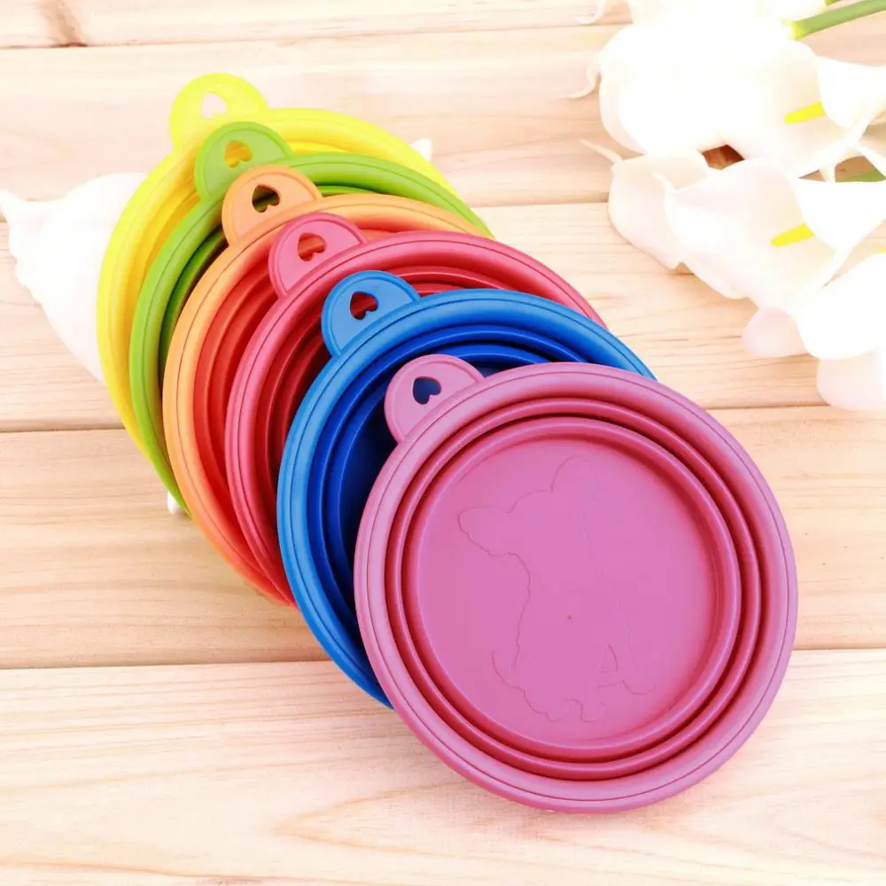 Fashion Silicone Collapsible pet supplies Pet Dog kitten Feeding Water Feeder Travel Bowl Dish Feeder dogs dog shop