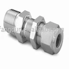 Bulkhead connector,Bulkhead male connector,compression tube fitting