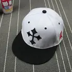 Free Sample 100% Acrylic Plastic Buckle Custom Embroidery Flat Brim Snapback Hat Custom Men Brand Hip Hop Cap