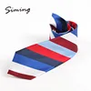 New arrival online shopping beautiful stripes jacquard cheap neckties china