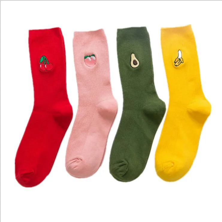 Yueli Manufacture Ladies Fruit Socks Creative Fruit Socks Candy Color Female Japan Teen Girl Tube Socks Cotton Wholesale
Yueli Manufacture Ladies Fruit Socks Creative Fruit Socks Candy Color Female Japan Teen Girl Tube Socks Cotton Wholesale
