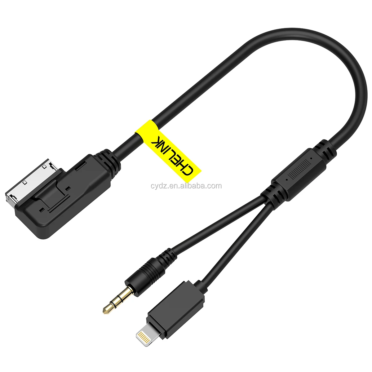 For Audi VW iPod iPhone 5 6 Car Cable AUX AMI MMI Audio Interface Lead Connector - ANKUX.COM