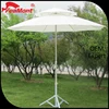 White coated steel frame foldable umbrella