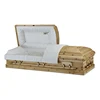 MFW-044 Factory price american style wooden caskets antique funeral casket sell to all regions