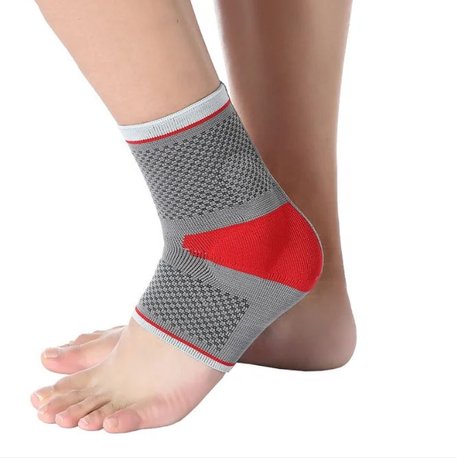 Sports Knitted Nylon Warm Ankle Football Soccer Pressurized Silicone Ankle, Red+gray
Sports Knitted Nylon Warm Ankle Football Soccer Pressurized Silicone Ankle, Red+gray