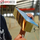 High Density Fireproof Corrugated Sound Absorbing Rock wool Sandwich Panel