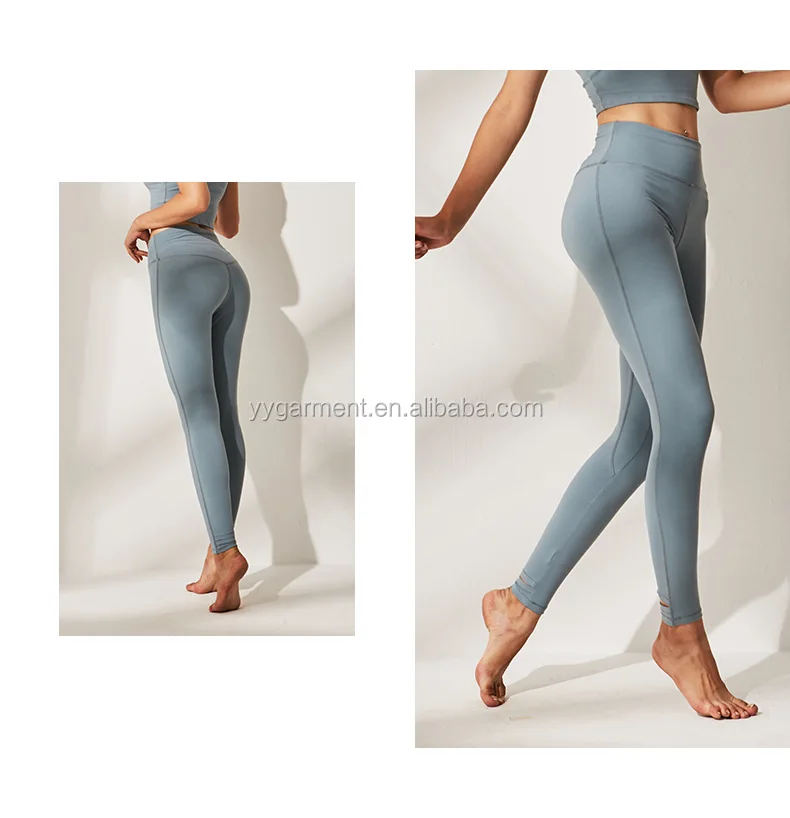 camel toe womens seamless gym leggings custom logo