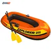 Portable inflatable fishing boat